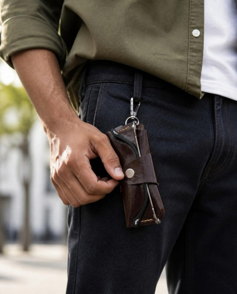 TOTEEME Nomad 001 — Premium Handmade Leather Eyewear Case