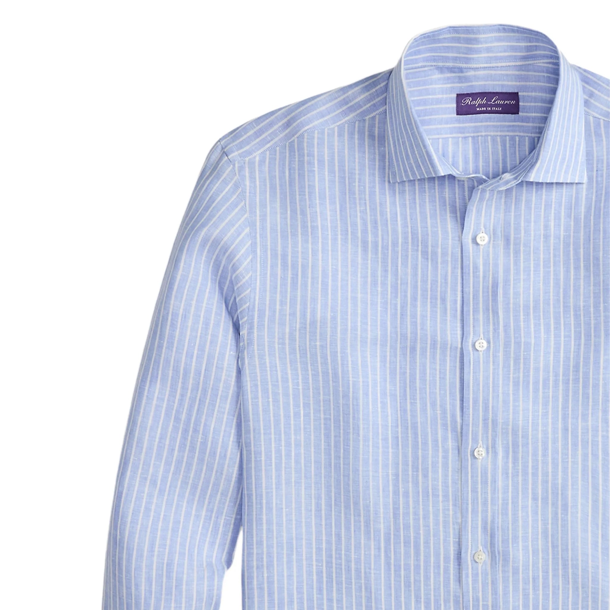 Ralph Lauren Purple Label striped linen shirt