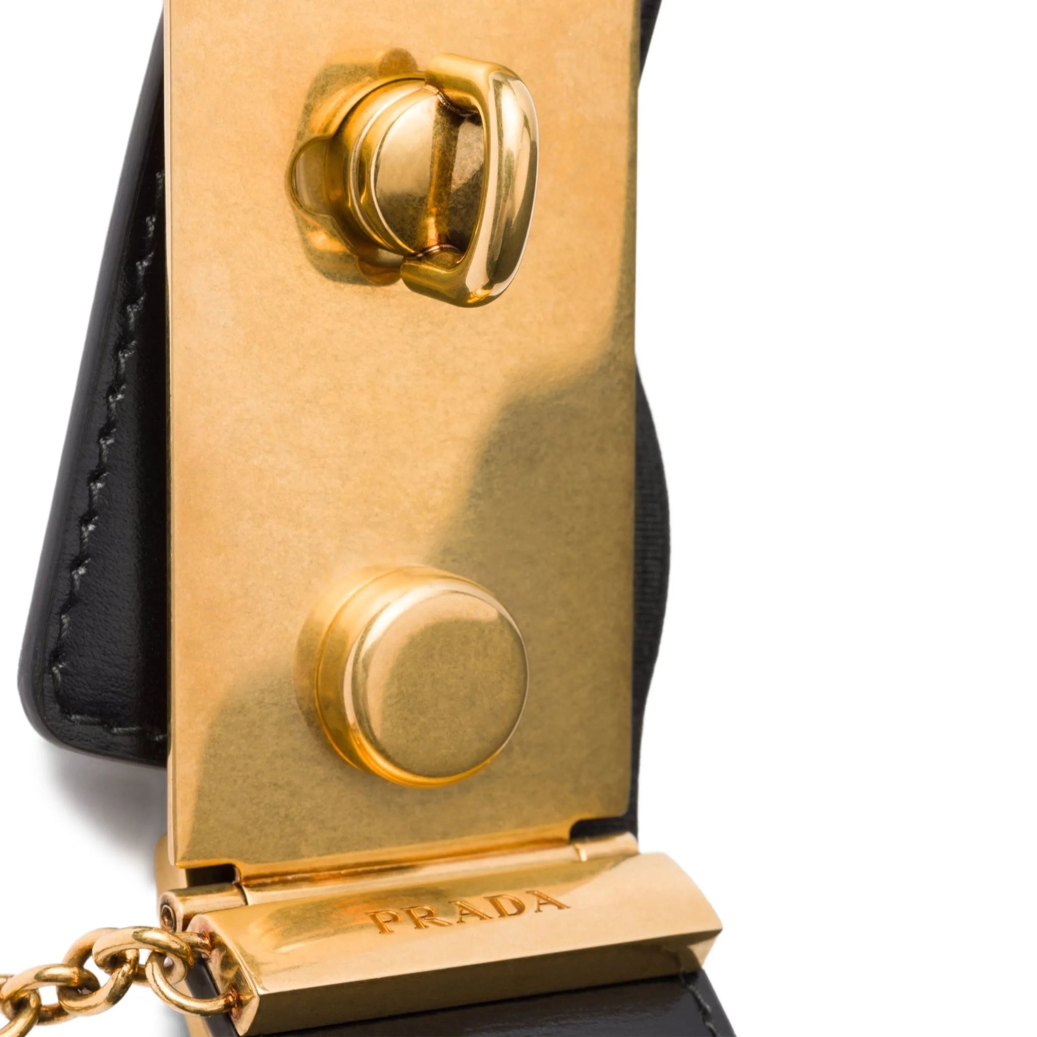 Prada leather belt