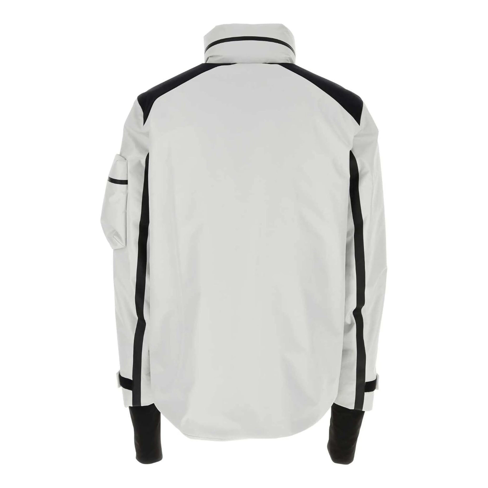 Prada logo-appliqué padded ski jacket