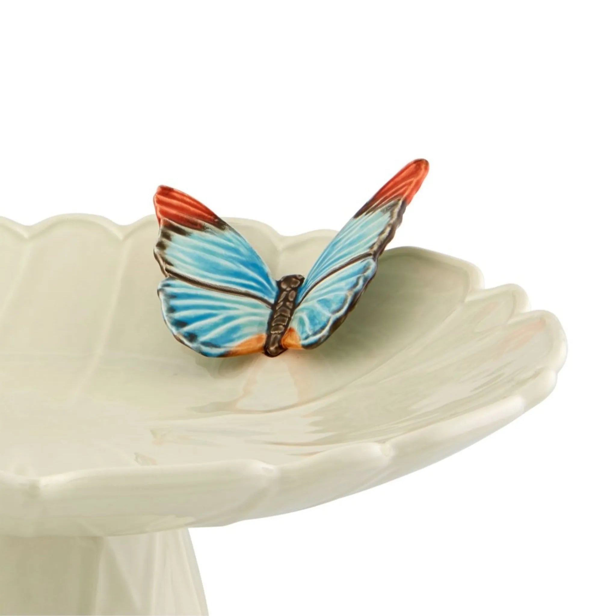 Bordallo Pinheiro 'Cloudy Butterflies' cake-stand
