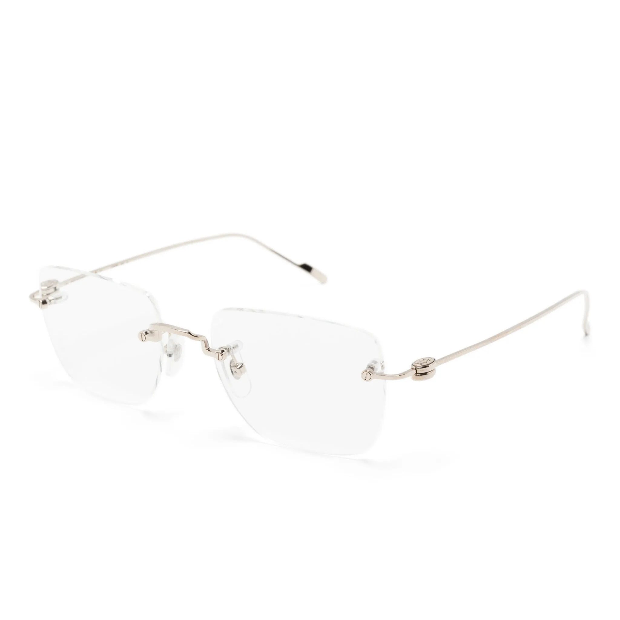 Cartier Eyewear engraved-logo frameless glasses