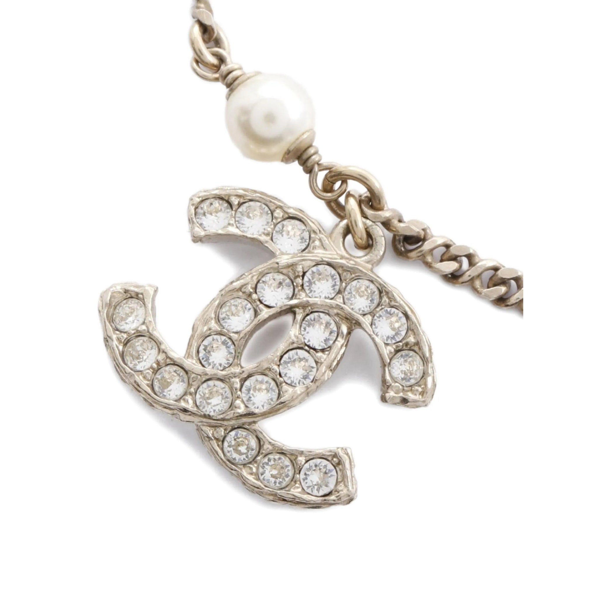 CHANEL Pre-Owned 1986-1988 Coco Mark pearl bracelet