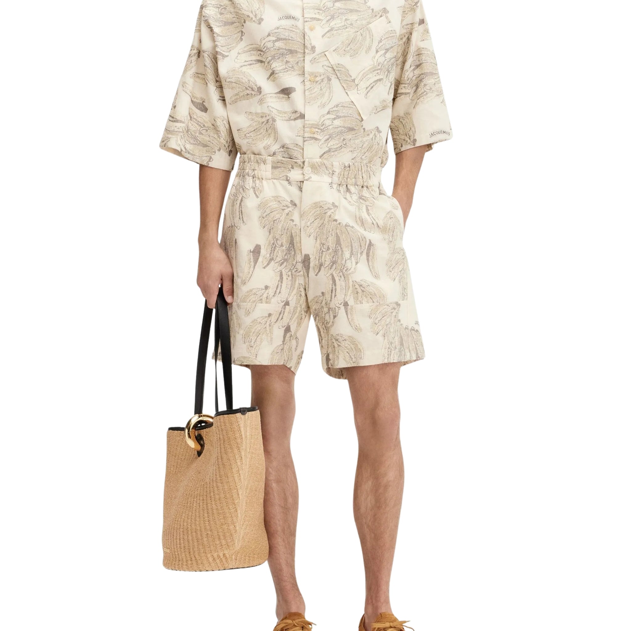 Jacquemus patterned-jacquard shorts