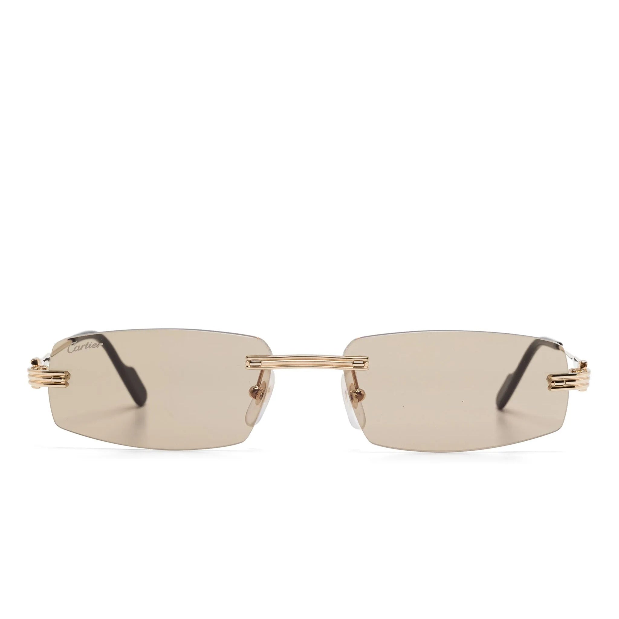 Cartier Eyewear rimless sunglasses