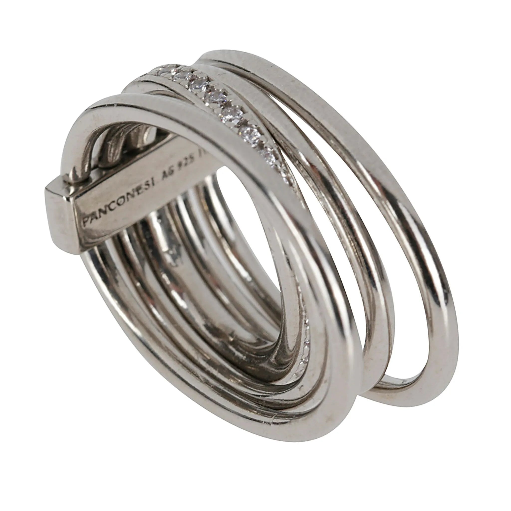 Panconesi Solar Crystal ring