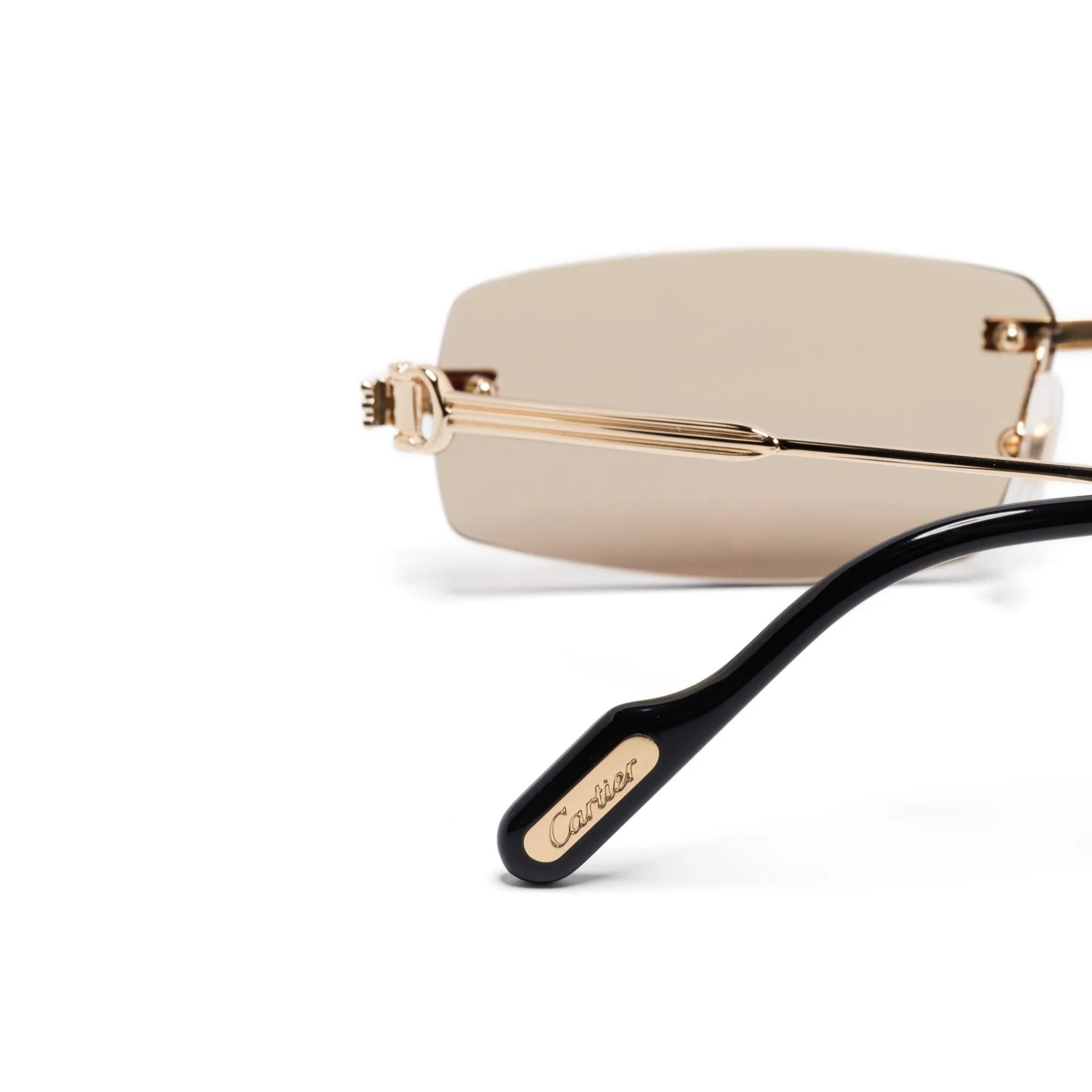 Cartier Eyewear rimless sunglasses