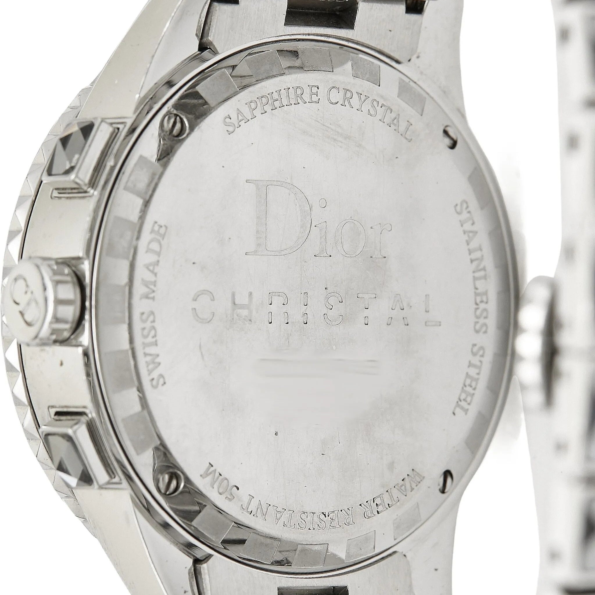 Christian Dior Pre-Owned pre-owned Diamond Christal 36mm