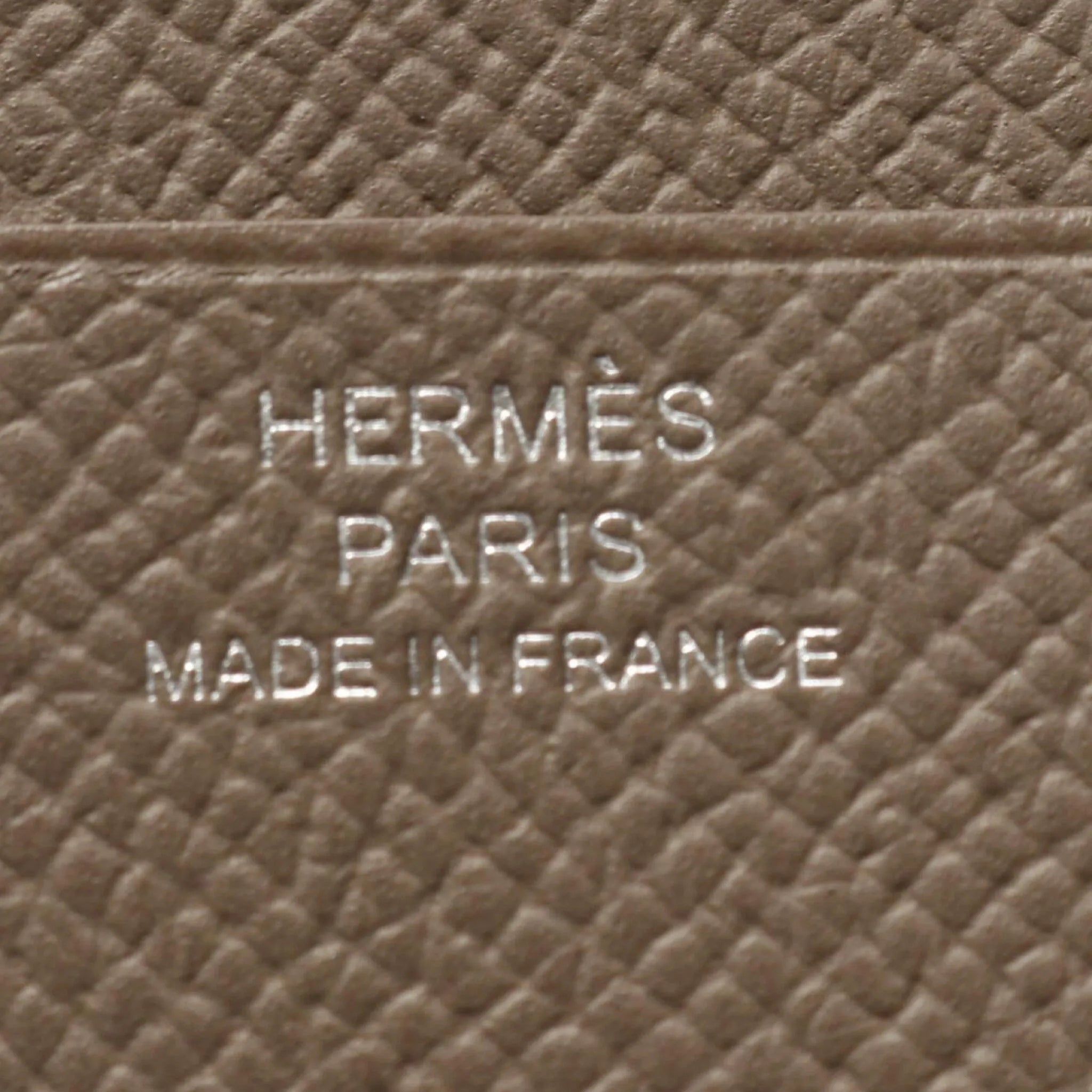 Hermès Pre-Owned 2024 Bearn Epsom-leather wallet