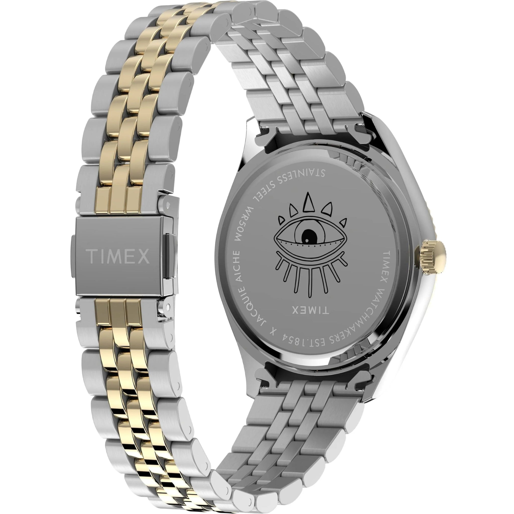 TIMEX x Jacquie Aiche stainless steel Eye dial 38mm