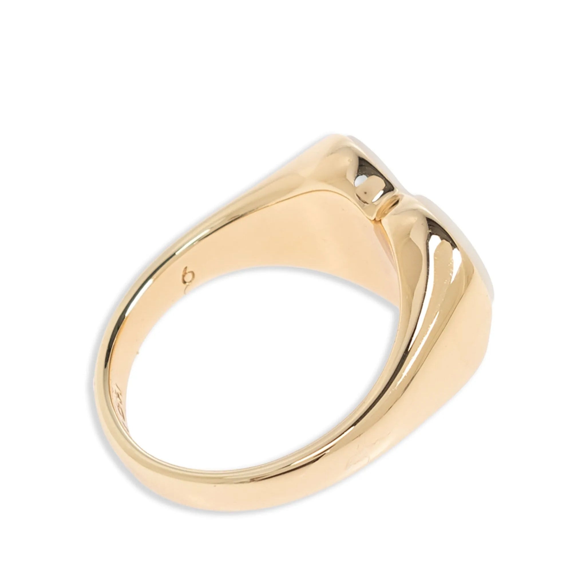 Tory Burch heart-motif ring