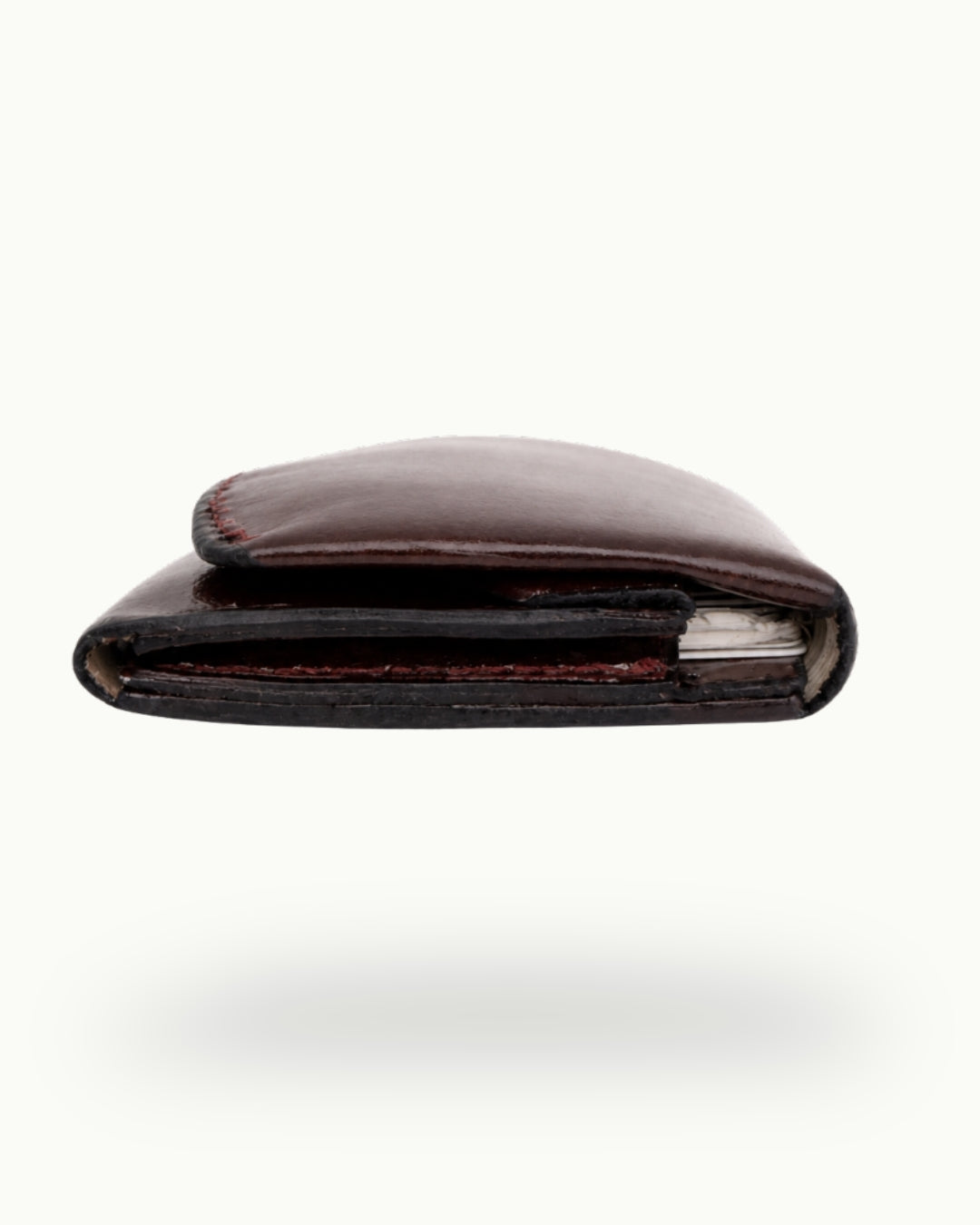 TOTEEME Crest 001 Handcrafted Leather Compact Wallet
