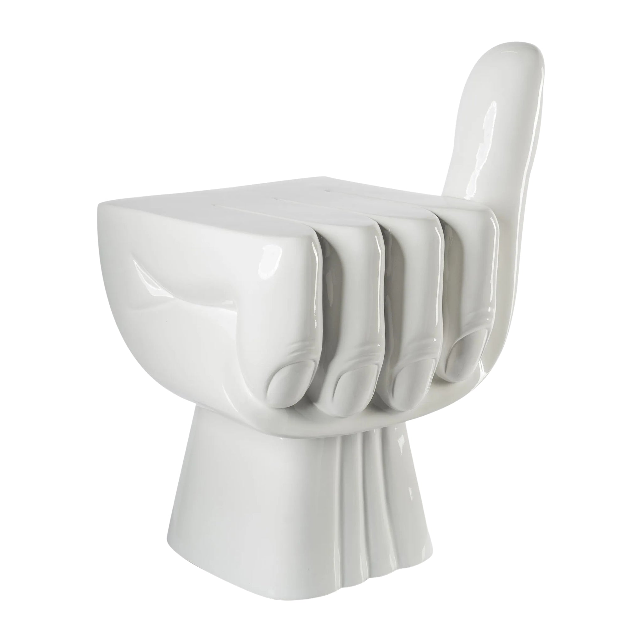 POLSPOTTEN Fist lacquered chair