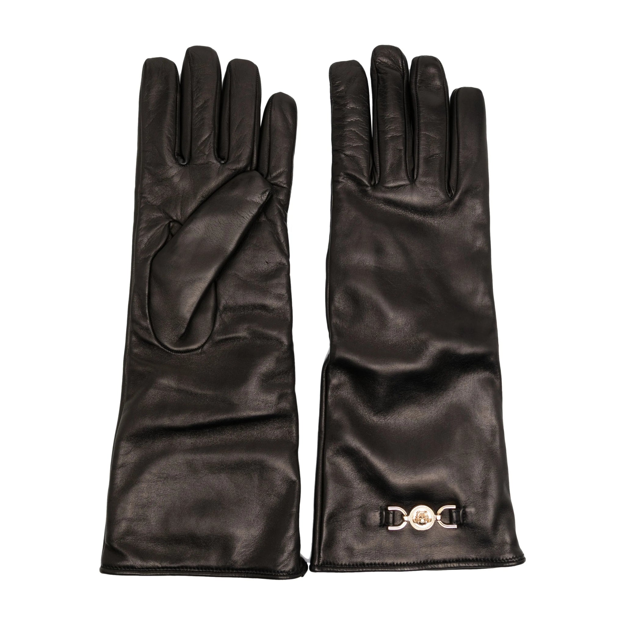 Versace Medusa '95 leather gloves