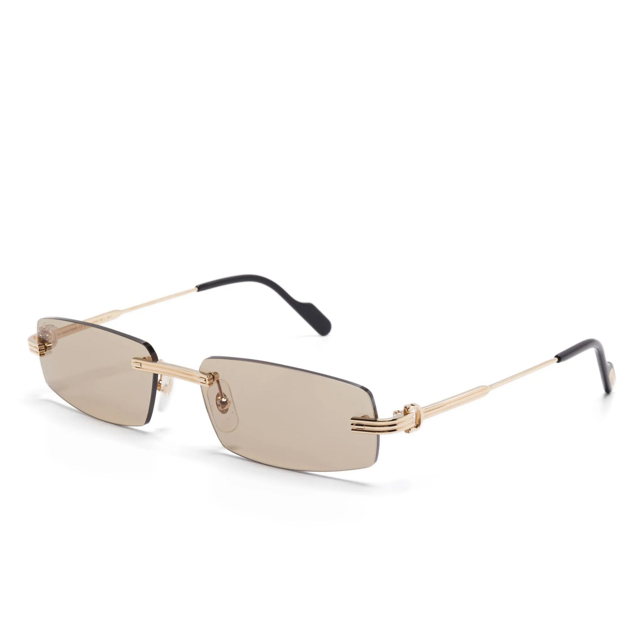 Cartier Eyewear rimless sunglasses