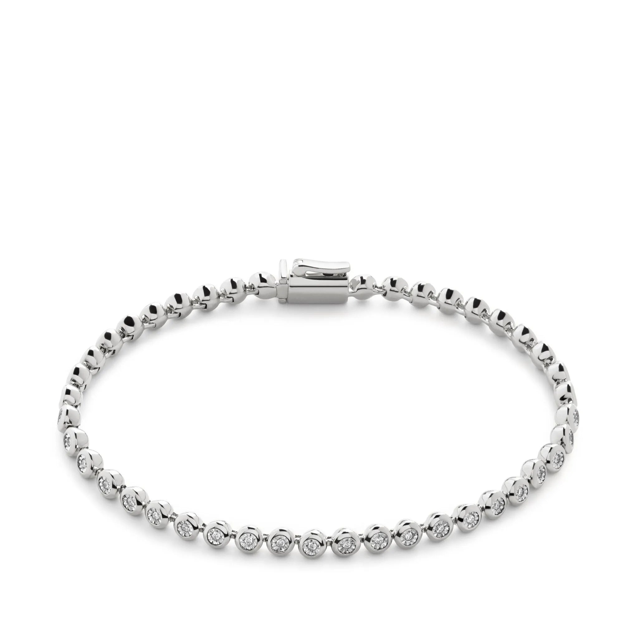 Monica Vinader diamond bracelet