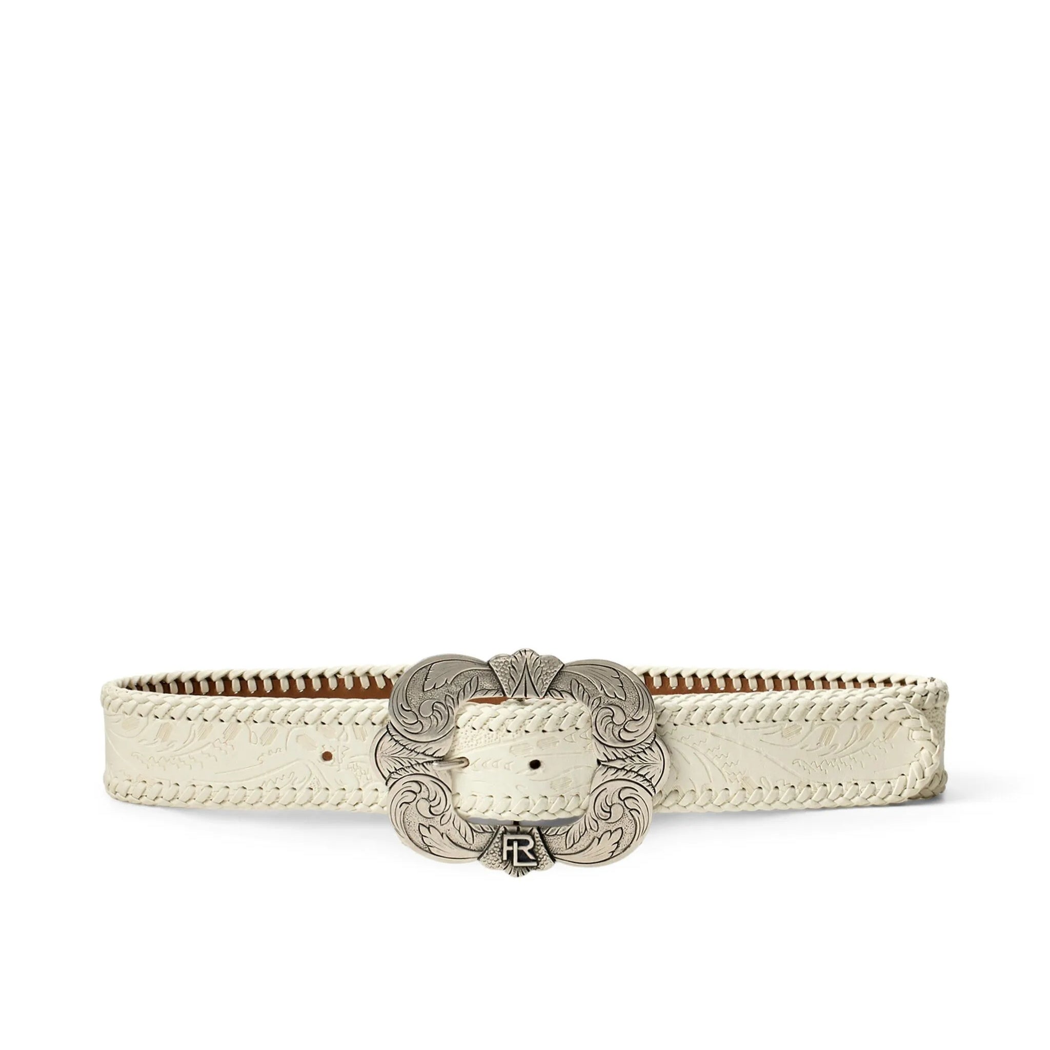 Ralph Lauren Collection engraved-buckle belt