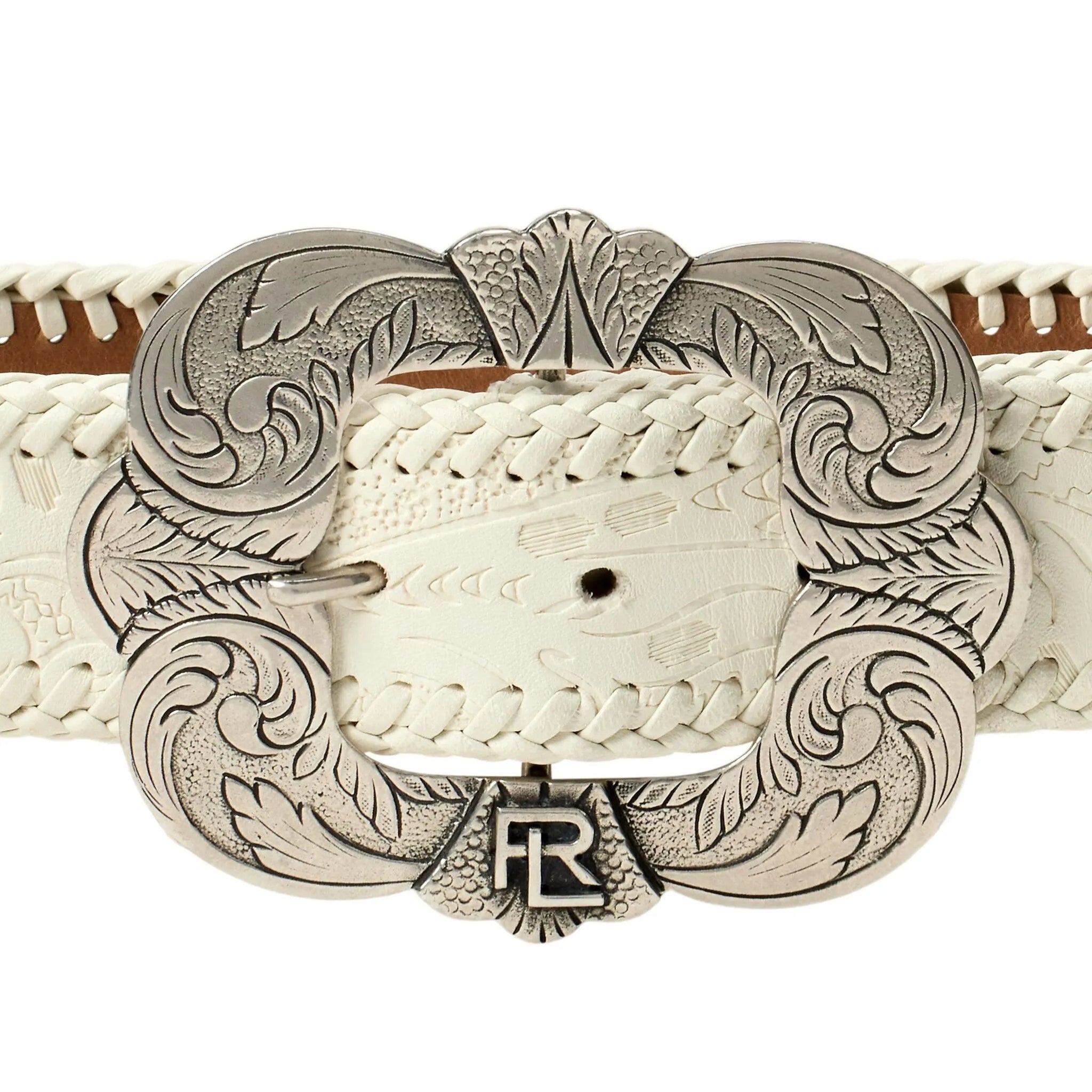 Ralph Lauren Collection engraved-buckle belt