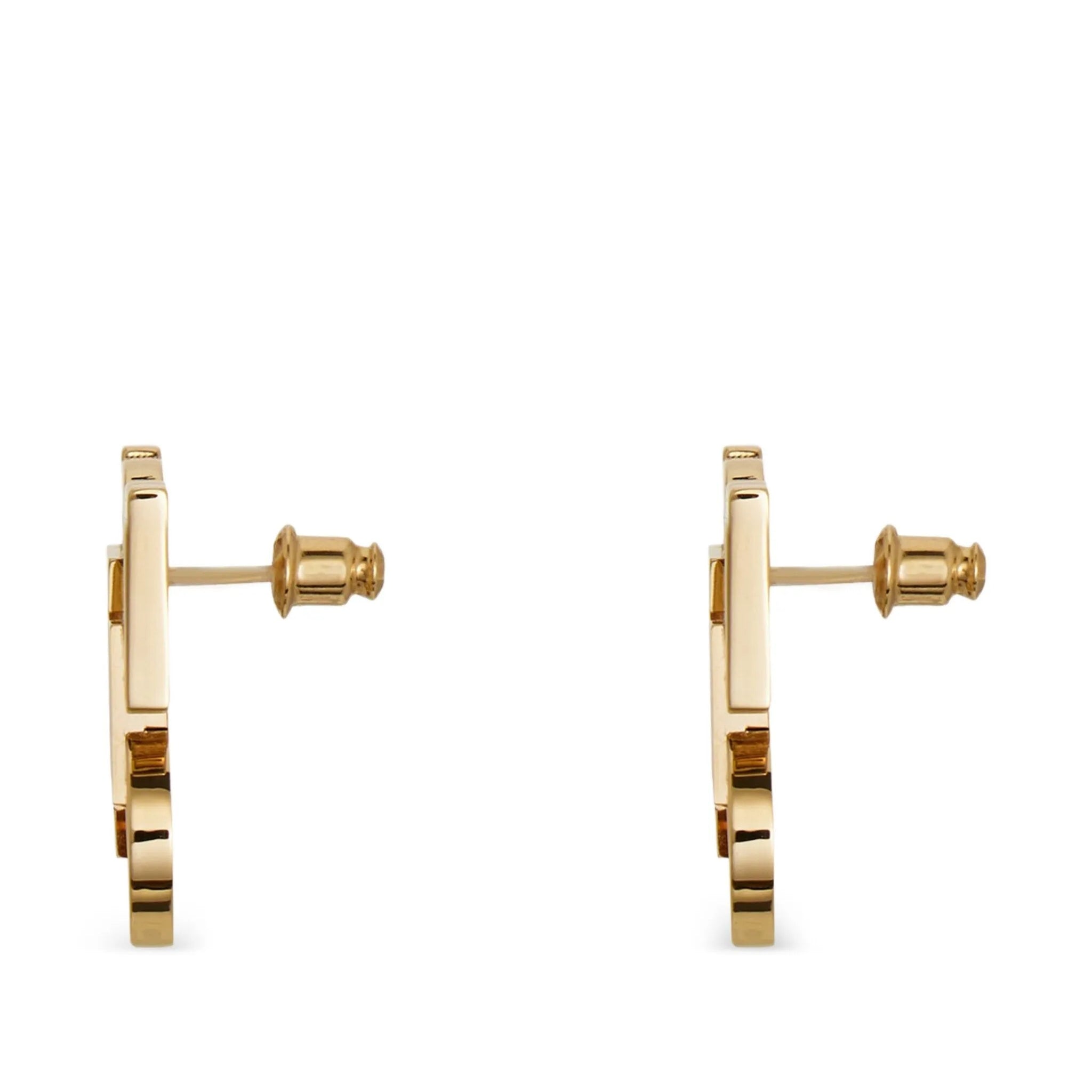 Ferragamo Gancini clip-on earrings
