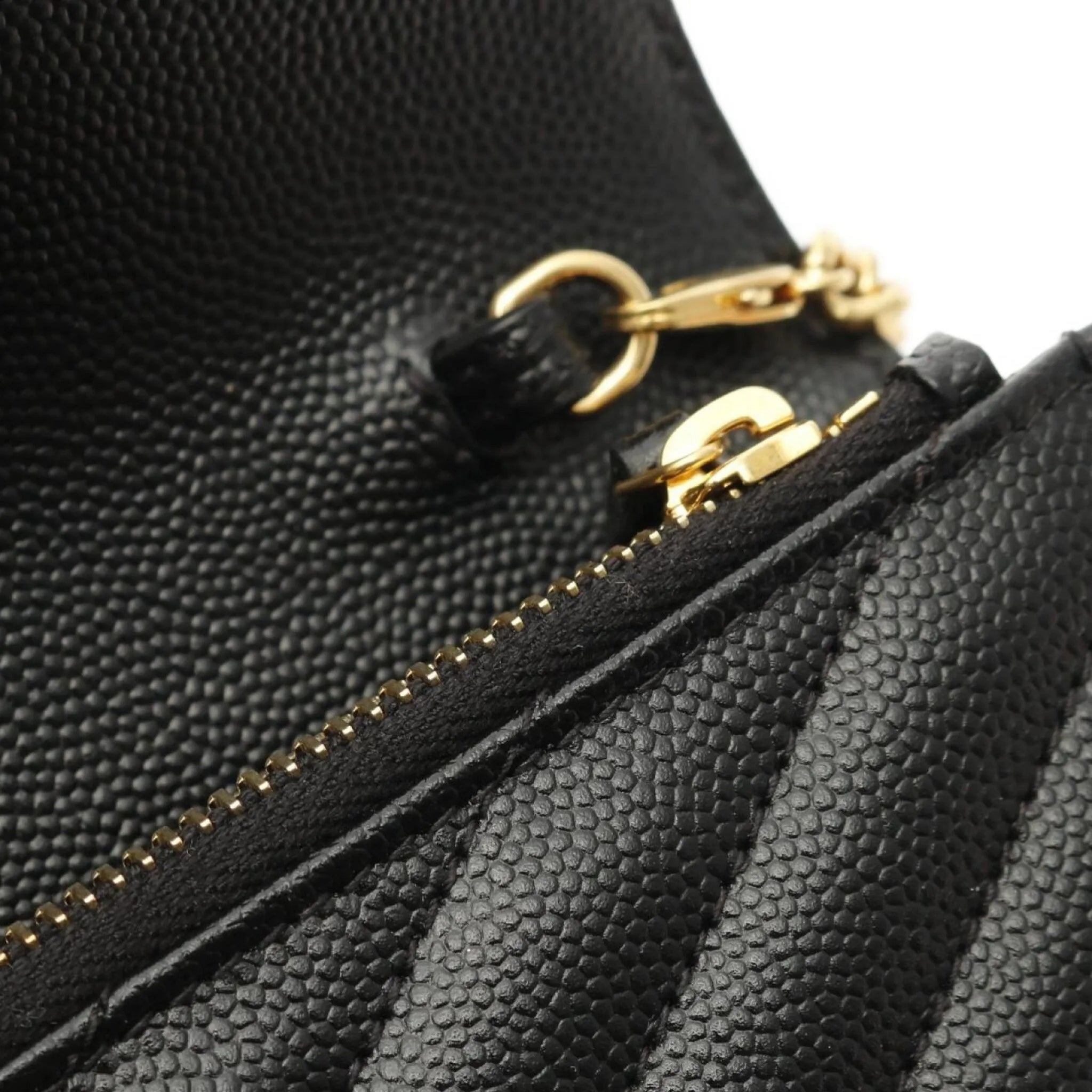 Saint Laurent Pre-Owned 2000s monogram Envelope chain wallet
