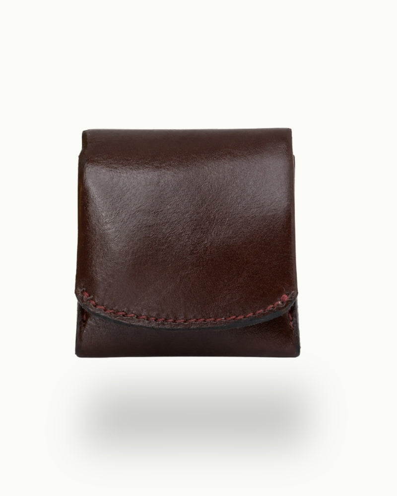 TOTEEME Crest 001 Handcrafted Leather Compact Wallet